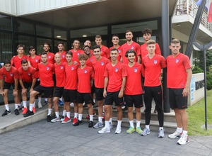 El Atlético de Madrid B juega un amistoso frente al Ourense