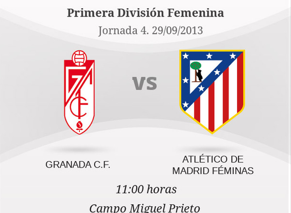 Club Atlético de Madrid · Web - Granada C.F-Atlético Madrid, el domingo 29 de septiembre las 11h