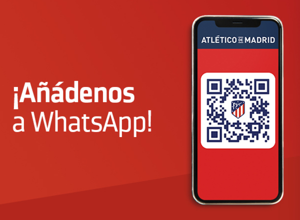 uvas suspicaz Banco de iglesia Club Atlético de Madrid · Web oficial - Ponemos al servicio del aficionado  un innovador asistente en WhatsApp