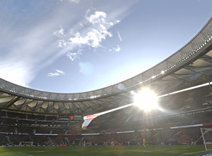 Wanda Metropolitano panorámica sol 2