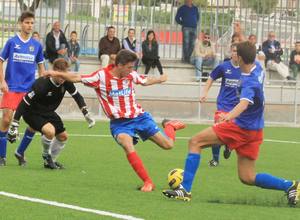 El Atlético de Madrid Juvenil Liga Nacional goleó al Fuenlabrada por 8-0 el domingo 29 de septiembre en la Ciudad Deportiva