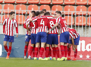 Temp. 2019/2020. Atlético de Madrid B - Castilla. Gol de Valera