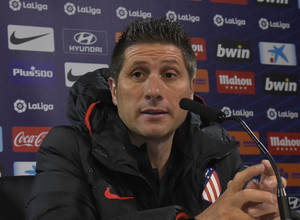 Temp. 2019/2020. Atlético de Madrid B - Castilla. Nacho Fernández rueda de prensa 1