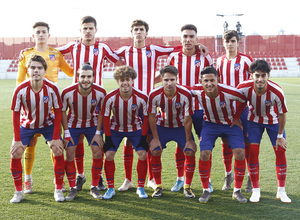 Temporada 19/20. Youth League. Atlético de Madrid Juvenil A - Lokomotiv. Once