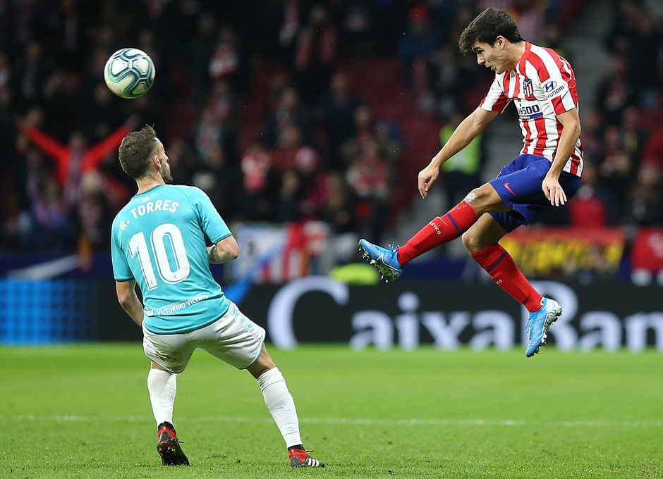 Manu Sánchez debutó ante Osasuna con el Atlético de Madrid (Foto: ATM).