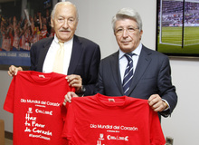 Leandro Plaza y Enrique Cerezo en el partido ante el Celta de Vigo