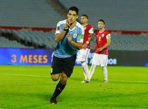 Suárez con Uruguay