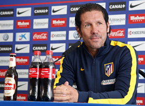 Temporada 13/14. Rueda de prensa de Simeone en el estadio Vicente CalderónTemporada 13/14. Rueda de prensa de Simeone en el estadio Vicente Calderón