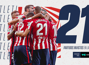 21 partidos invictos