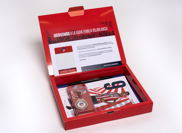 Regala otra forma de entender la vida con nuestra caja regalo de socio -  Club Atlético de Madrid · Web oficial