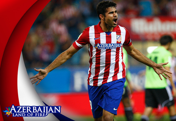 Wallpaper Azerbaijan. Diego Costa