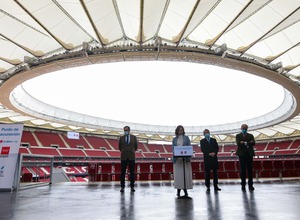 Wanda Metropolitano Centro de Vacunación