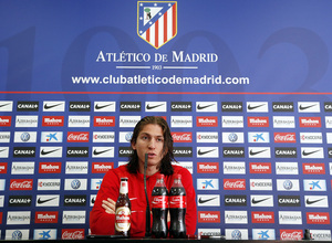 temporada 13/14. rueda de prensa de Filipe en Majadahonda