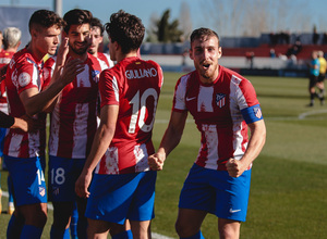 Temporada 21-22 | Atlético de Madrid B - CD Galapagar | Celebración