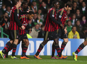 Temporada 13/14. Jugadores del Milan.