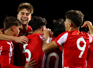 Temp. 21-22 | Youth League | Real Madrid - Atlético de Madrid Juvenil A | Celebración Pablo Barrios