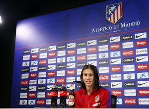 temporada 13/14. rueda de prensa de Filipe en Majadahonda