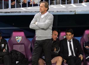Schuster, entrenador del Málaga. 