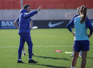 Temp. | Entrenamiento Atlético de Madrid Femenino | Manolo Cano