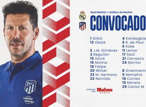 Lista vs Real Madrid ESP