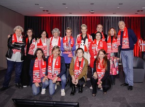 Evento Atleti en Femenino acto peña las colchoneras