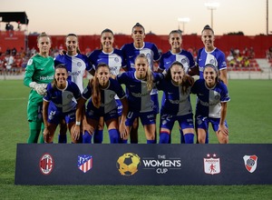 Once titular del Atlético de Madrid Femenino ante River Plate