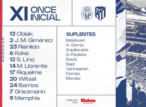 Once vs Villarreal Esp