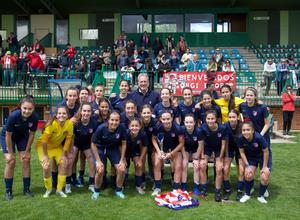Temp. 23-24 | Atlético de Madrid Femenino Cadete B | Campeonas torneo Segovia