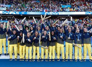 La selección femenina de Brasil logró la medalla de plata en los JJOO de París