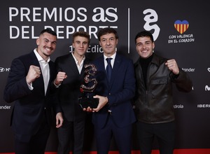 Premios Gala AS Iturbe, Pablo Barrios, Santi Denia y Camello