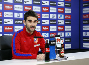 temporada 13/14. rueda de prensa de Adrián en la ciudad deportiva de Majadahonda