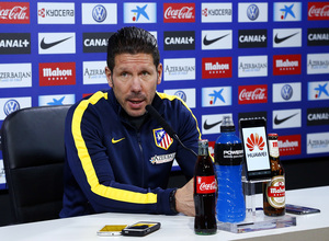 temporada 13/14. rueda de prensa de Diego Pablo Simeone en Majadahonda