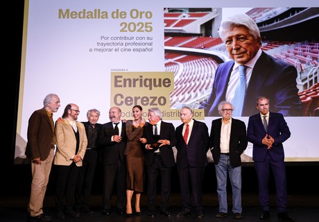 Enrique Cerezo, Medalla de Oro Academia de Cine 2025 Cineastas
