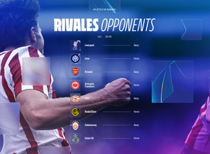 Rivales fase liga UCL 25/26