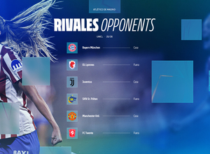 Temp. 25-26 | Sorteo UEFA Women's Champions League |