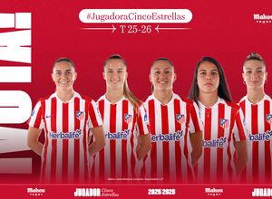 Jugadora cinco estrellas Mahou