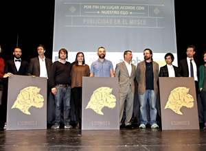 temporada 13/14. Acto. Premios publicidad Señora Rushmore. Emilio Gutiérrez