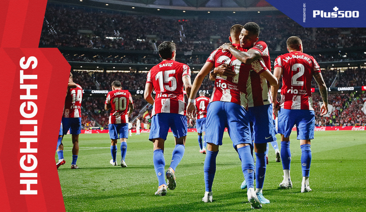 Takt oprejst Taknemmelig Club Atlético de Madrid · Web oficial - Highlights Atlético de Madrid 1-0 Real  Madrid