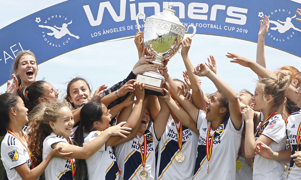 Club Atlético de Madrid · Web oficial - Los Angeles Galaxy, Women's  Football Cup winner