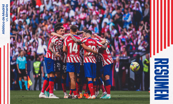 Los mejores momentos del Atlético de Madrid 2-1 Almería