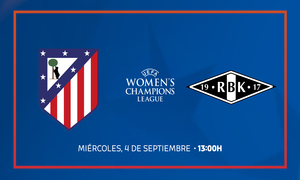 La retransmisión íntegra del Atlético de Madrid Femenino 2 (2) - 2 (3) Rosenborg