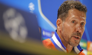 Simeone y Julián Alvarez analizaron el Arsenal-Atleti